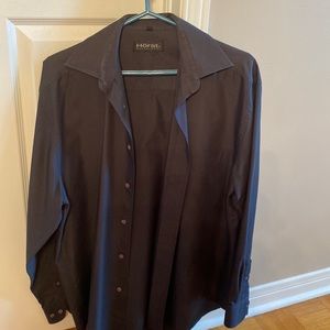 2 for $15 men’s black dress shirt